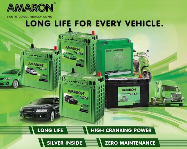 Amaron Battery delivery product lineup